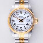 Rolex Lady-Datejust 69173 (1989) - 26mm Goud/Staal (3/8)