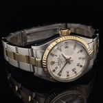 Rolex Lady-Datejust 6917 (1978) - White dial 26 mm Gold/Steel case (8/8)