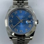 Rolex Datejust 41 126300 (2023) - Blue dial 41 mm Steel case (3/6)