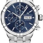 Maurice Lacroix Aikon AI6038-SS002-430-1 (2025) - Blue dial 44 mm Steel case (1/1)
