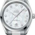 Omega Seamaster Aqua Terra 220.10.38.20.55.001 (2026) - Parelmoer wijzerplaat 38mm Staal (2/2)
