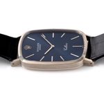 Rolex Cellini 4113 (1999) - Blue dial 26 mm White Gold case (7/8)