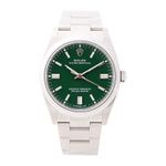 Rolex Oyster Perpetual 36 126000 (2024) - Groen wijzerplaat 36mm Staal (1/4)