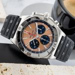 Breitling Chronomat 42 AB0134101K1S1 (Unknown (random serial)) - Pink dial 43 mm Steel case (2/8)