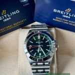 Breitling Chronomat GMT A32398101L1A1 (2026) - Groen wijzerplaat 40mm Staal (7/7)