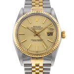Rolex Datejust 36 16013 (1986) - 36mm Goud/Staal (1/8)