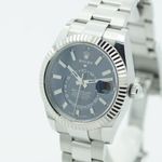 Rolex Sky-Dweller 326934 (2018) - Blue dial 42 mm Steel case (7/8)