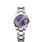 Rolex Datejust 31 278344RBR (2024) - Purple dial 31 mm Steel case (1/1)