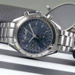 Omega Speedmaster Day Date 3523.80.00 (1998) - Blauw wijzerplaat 39mm Staal (2/8)