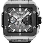 Hublot Square Bang 821.NM.0170.RX (2026) - Transparent dial 42 mm Titanium case (1/1)