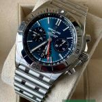 Breitling Chronomat 42 AB0134101C1A1 (2021) - Blue dial 42 mm Steel case (3/7)