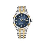 Maurice Lacroix Aikon AI6008-SY013-432-1 (2023) - Blue dial 42 mm Steel case (3/3)