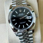 Rolex Datejust 41 126300 (2024) - Black dial 41 mm Steel case (1/6)