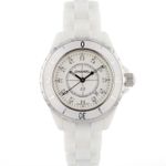 Chanel J12 H1628 (Onbekend (willekeurig serienummer)) - Wit wijzerplaat 33mm Keramiek (1/4)