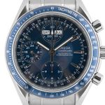 Omega Speedmaster Day Date 3222.80.00 (2008) - Blauw wijzerplaat 40mm Staal (2/6)