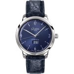 Glashütte Original Sixties Panorama Date 2-39-47-06-02-04 (2026) - Blue dial 42 mm Steel case (1/1)