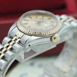Rolex Lady-Datejust 69173 (1984) - Champagne dial 26 mm Gold/Steel case (8/8)