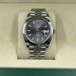 Rolex Datejust 41 126300 (2024) - Grey dial 41 mm Steel case (5/8)