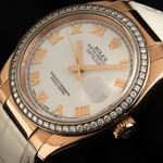 Rolex Datejust 36 116185BBR (2013) - Zwart wijzerplaat 36mm Roségoud (3/8)