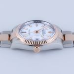 Rolex Datejust 36 126231 (2021) - White dial 36 mm Gold/Steel case (7/8)