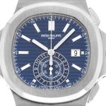 Patek Philippe Nautilus 5976/1G-001 (2017) - Blauw wijzerplaat 45mm Witgoud (1/7)