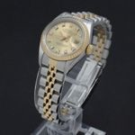 Rolex Lady-Datejust 69173 (1992) - Gold dial 26 mm Gold/Steel case (5/7)