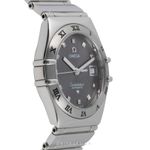 Omega Constellation 1591.51.00 (1998) - Grey dial 28 mm Steel case (5/8)