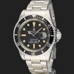 Rolex Submariner Date 1680 (1980) - Zwart wijzerplaat 40mm Staal (1/8)