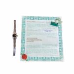 Rolex Lady-Datejust 69173 (1990) - Black dial 26 mm Gold/Steel case (8/8)