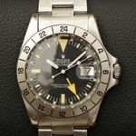 Rolex Explorer II 1655 (1974) - Zwart wijzerplaat 47mm Staal (1/7)