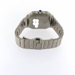 Cartier Santos WSSA0063 (2023) - Blue dial 35 mm Steel case (4/7)