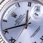 Rolex Day-Date 36 118239 (2005) - Grey dial 36 mm White Gold case (2/8)