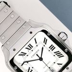 Cartier Santos WSSA0018 (2022) - Silver dial 40 mm Steel case (3/7)