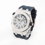 Audemars Piguet Royal Oak Offshore Diver 15710ST.OO.A010CA.01 (2021) - Wit wijzerplaat 42mm Staal (5/8)