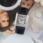 Cartier Tank Française W5101755 (2005) - 30mm Staal (1/8)