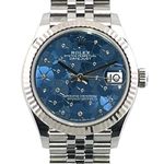 Rolex Datejust 31 278274 (2022) - Blue dial 31 mm Steel case (1/8)