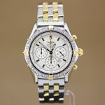 Breitling Shadow Flyback B35312 (2002) - Silver dial 38 mm Steel case (1/8)