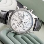 IWC Pilot Spitfire Chronograph IW371702 (2010) - Zilver wijzerplaat 42mm Staal (2/8)