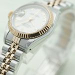 Rolex Lady-Datejust 69173 (1982) - Beige dial 26 mm Gold/Steel case (7/8)