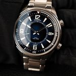 Jaeger-LeCoultre Polaris Q9068180 (2021) - Blauw wijzerplaat 42mm Staal (1/8)