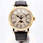 Patek Philippe Perpetual Calendar 5159R-001 (2010) - Silver dial 38 mm Rose Gold case (5/10)