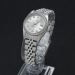 Rolex Lady-Datejust 79174 (2005) - Zilver wijzerplaat 26mm Staal (2/7)