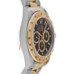 Rolex Daytona 16523 (1995) - Zwart wijzerplaat 40mm Goud/Staal (5/8)