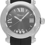 Chopard Happy Sport 278475-3014 (Unknown (random serial)) - Black dial 36 mm Steel case (2/3)
