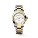 Longines Conquest L3.377.3.87.7 (2025) - Parelmoer wijzerplaat 34mm Staal (1/1)