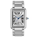 Cartier Tank WSTA0053 (2024) - Zilver wijzerplaat 31mm Staal (1/1)