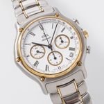 Ebel 1911 1134901 (1980) - White dial 38 mm Gold/Steel case (6/8)