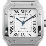 Cartier Santos WSSA0029 (2026) - Silver dial 35 mm Steel case (2/5)