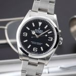 Rolex Explorer 124270 (Onbekend (willekeurig serienummer)) - Zwart wijzerplaat 36mm Staal (3/8)