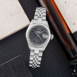 Rolex Oyster Perpetual Date 6924 (1973) - 26mm Staal (1/8)